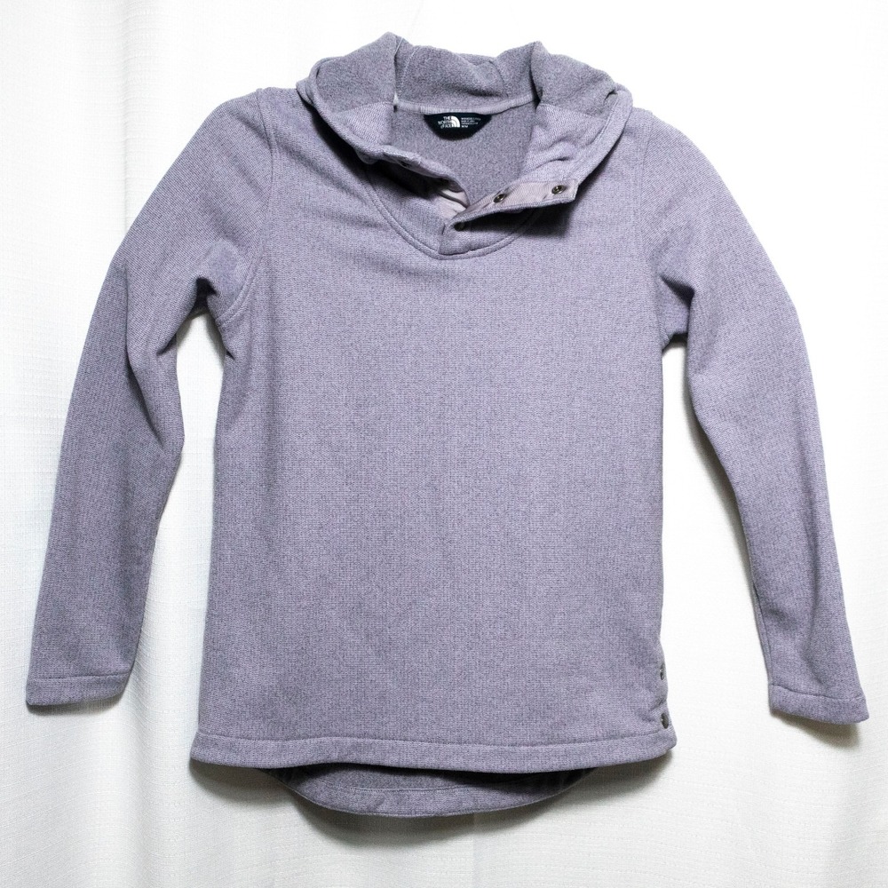 The North Face Purple Hoodie Gorpcore Athleisure Cabincore Women's Medium Casual